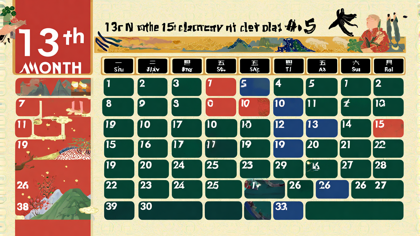 The 13th Month Calendar: A Timeless Chronicle of an Unbroken Empire